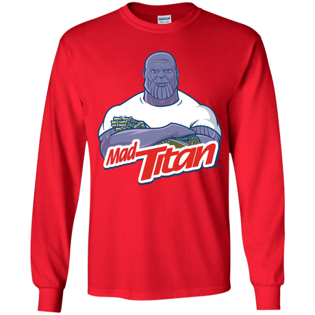 T-Shirts Red / YS INFINITY CLEANER Youth Long Sleeve T-Shirt