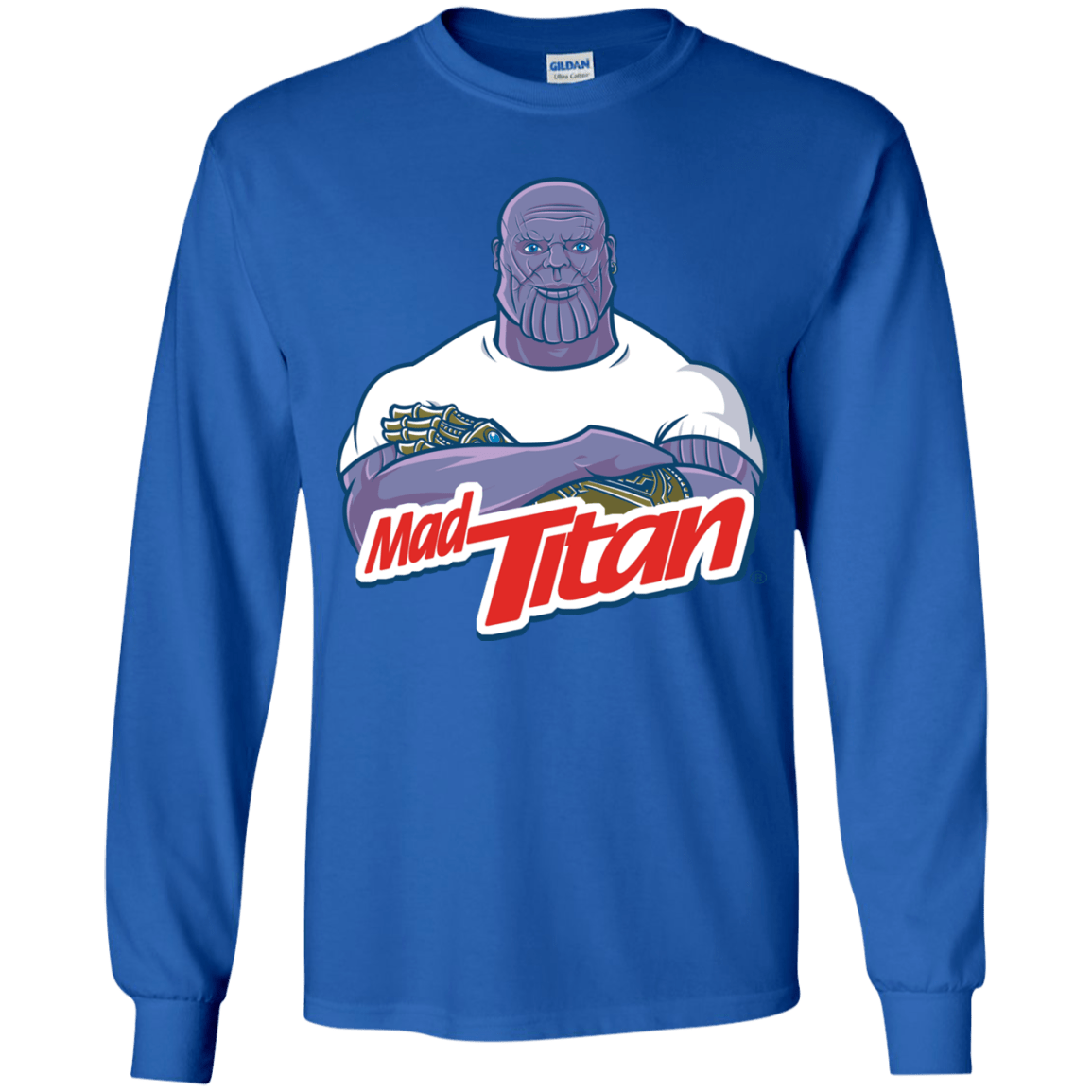 T-Shirts Royal / YS INFINITY CLEANER Youth Long Sleeve T-Shirt