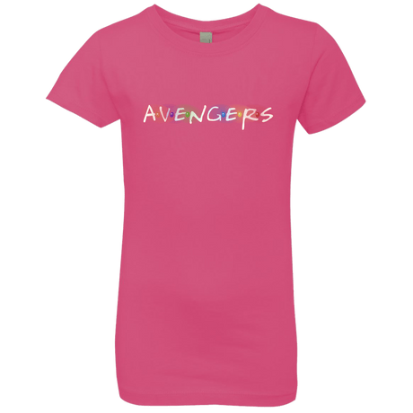 T-Shirts Hot Pink / YXS Infinity Friends Girls Premium T-Shirt