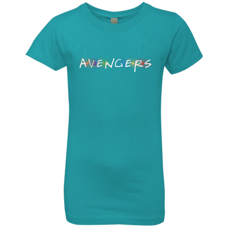 T-Shirts Tahiti Blue / YXS Infinity Friends Girls Premium T-Shirt