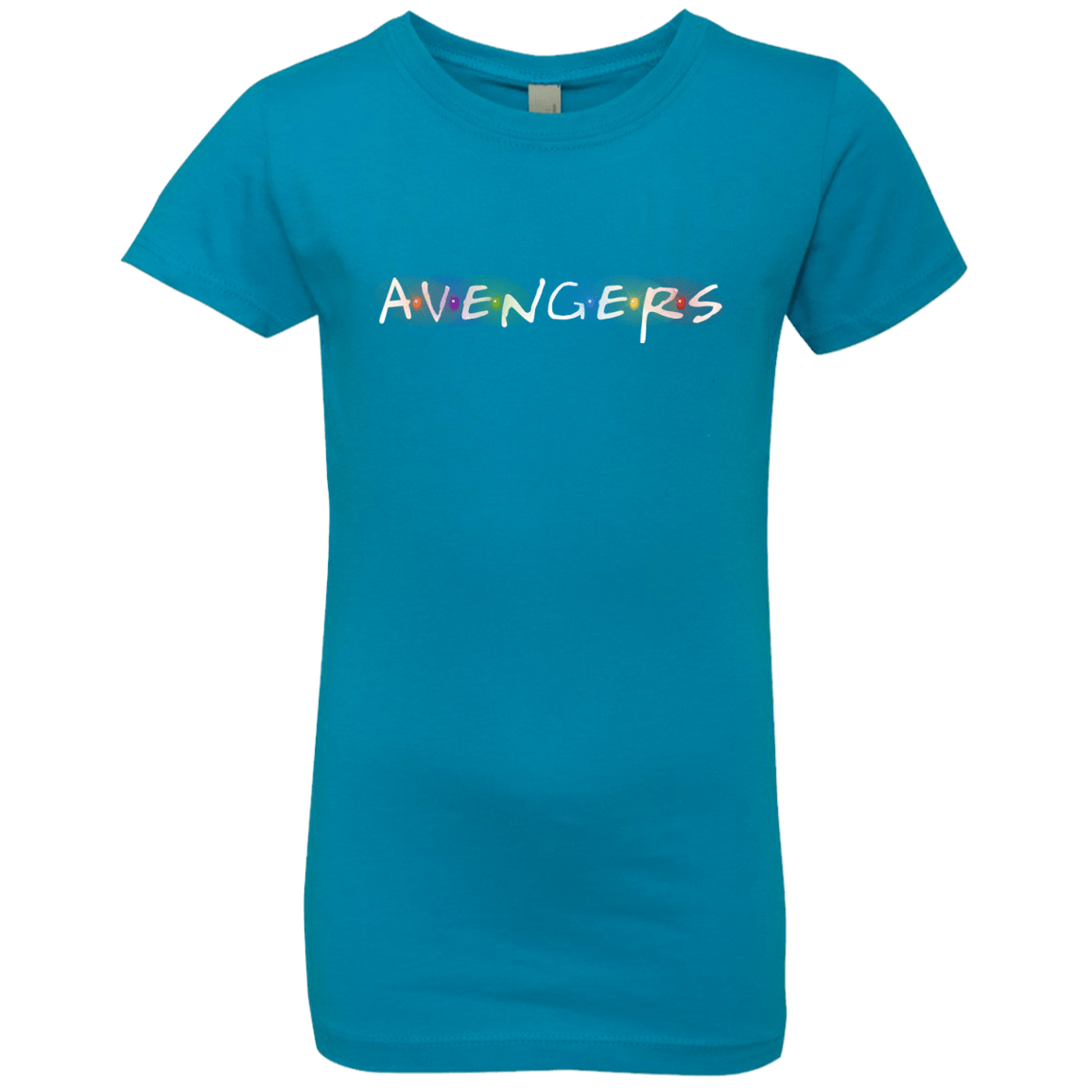 T-Shirts Turquoise / YXS Infinity Friends Girls Premium T-Shirt