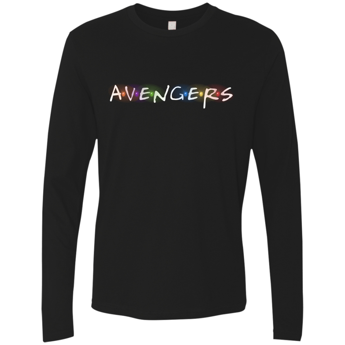 T-Shirts Black / S Infinity Friends Men's Premium Long Sleeve