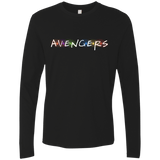 T-Shirts Black / S Infinity Friends Men's Premium Long Sleeve