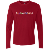 T-Shirts Cardinal / S Infinity Friends Men's Premium Long Sleeve