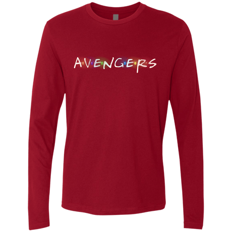 T-Shirts Cardinal / S Infinity Friends Men's Premium Long Sleeve