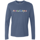 T-Shirts Indigo / S Infinity Friends Men's Premium Long Sleeve