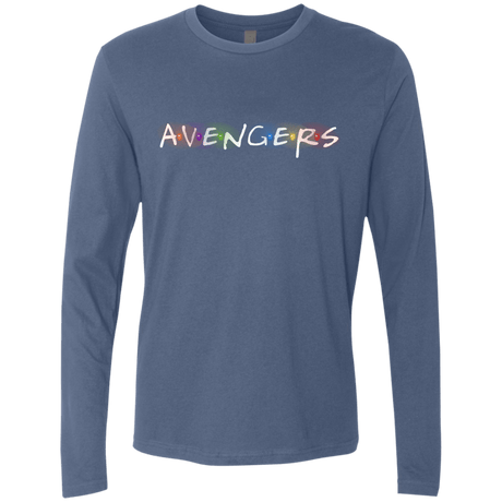 T-Shirts Indigo / S Infinity Friends Men's Premium Long Sleeve