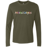 T-Shirts Military Green / S Infinity Friends Men's Premium Long Sleeve