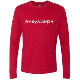T-Shirts Red / S Infinity Friends Men's Premium Long Sleeve