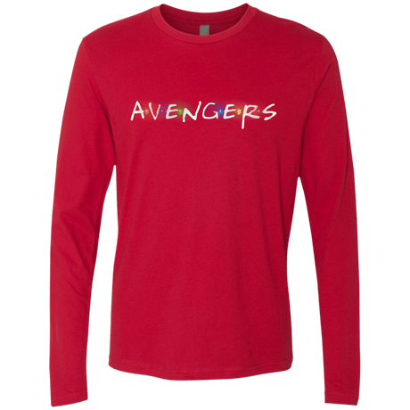 T-Shirts Red / S Infinity Friends Men's Premium Long Sleeve