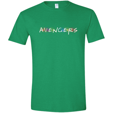 T-Shirts Heather Irish Green / S Infinity Friends Men's Semi-Fitted Softstyle