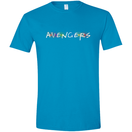 T-Shirts Sapphire / S Infinity Friends Men's Semi-Fitted Softstyle