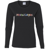 T-Shirts Black / S Infinity Friends Women's Long Sleeve T-Shirt