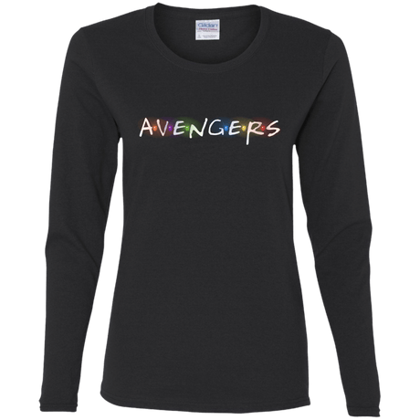 T-Shirts Black / S Infinity Friends Women's Long Sleeve T-Shirt