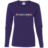 T-Shirts Purple / S Infinity Friends Women's Long Sleeve T-Shirt