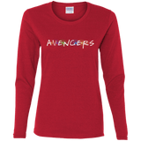 T-Shirts Red / S Infinity Friends Women's Long Sleeve T-Shirt