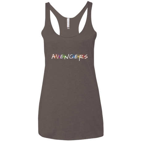 T-Shirts Macchiato / X-Small Infinity Friends Women's Triblend Racerback Tank
