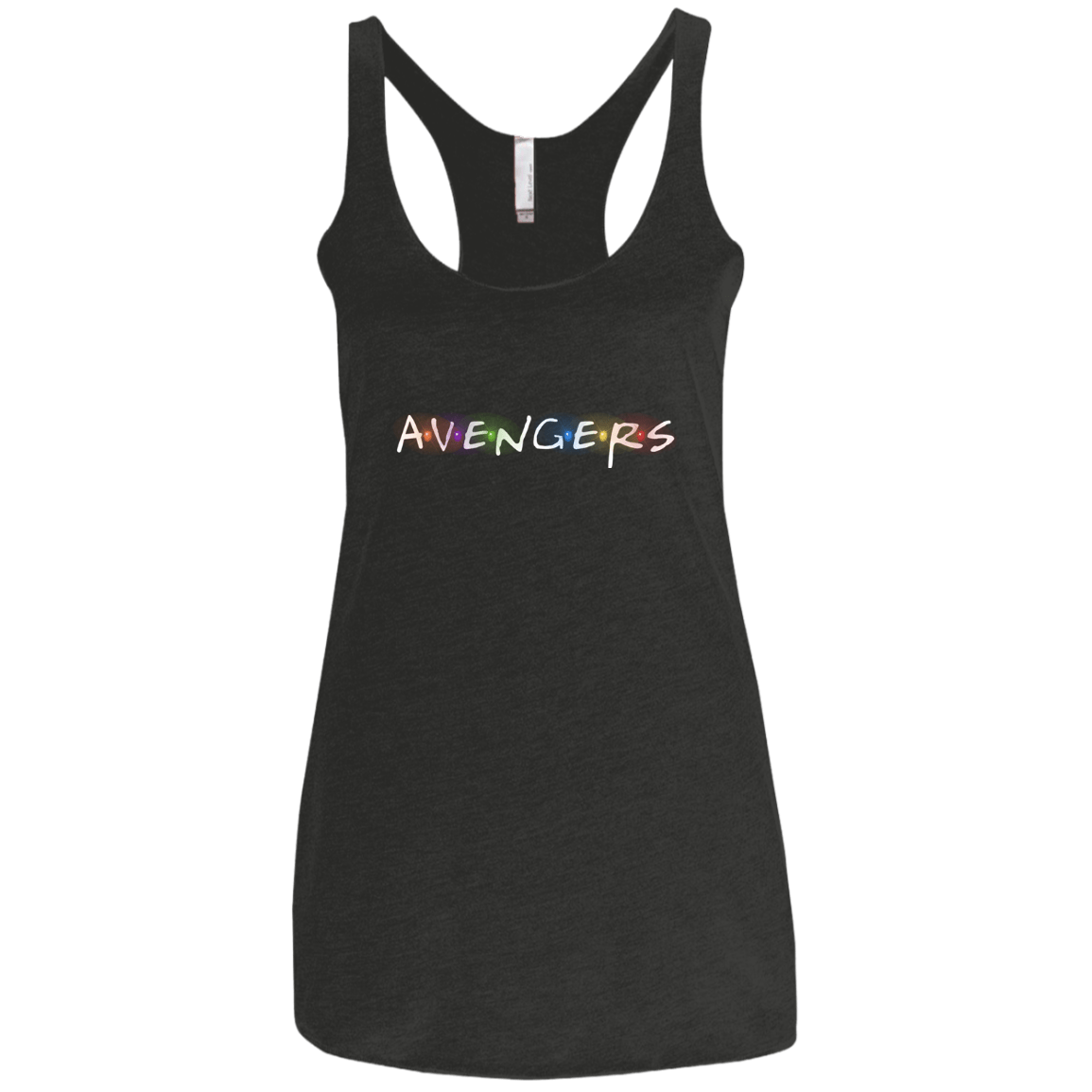 T-Shirts Vintage Black / X-Small Infinity Friends Women's Triblend Racerback Tank