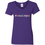 T-Shirts Purple / S Infinity Friends Women's V-Neck T-Shirt