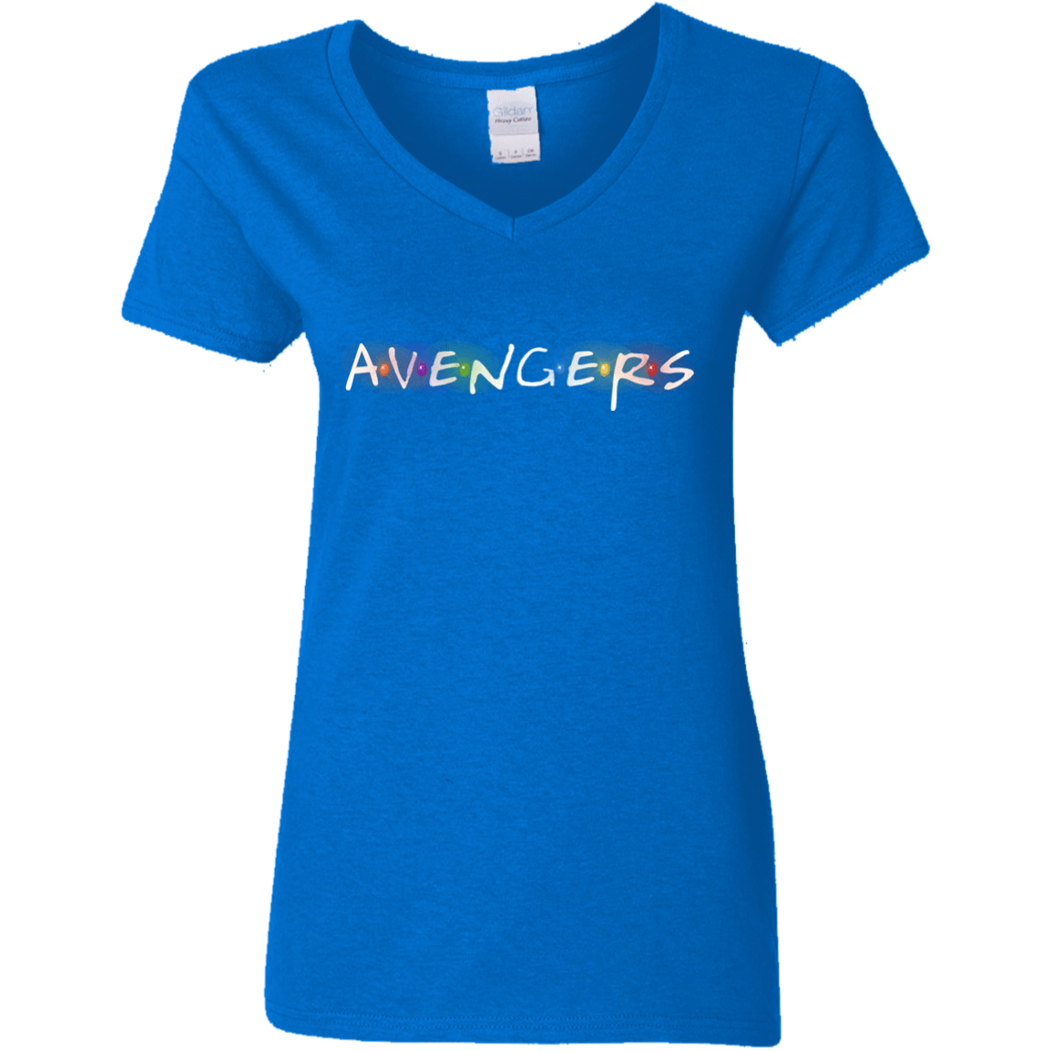 T-Shirts Royal / S Infinity Friends Women's V-Neck T-Shirt