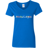 T-Shirts Royal / S Infinity Friends Women's V-Neck T-Shirt