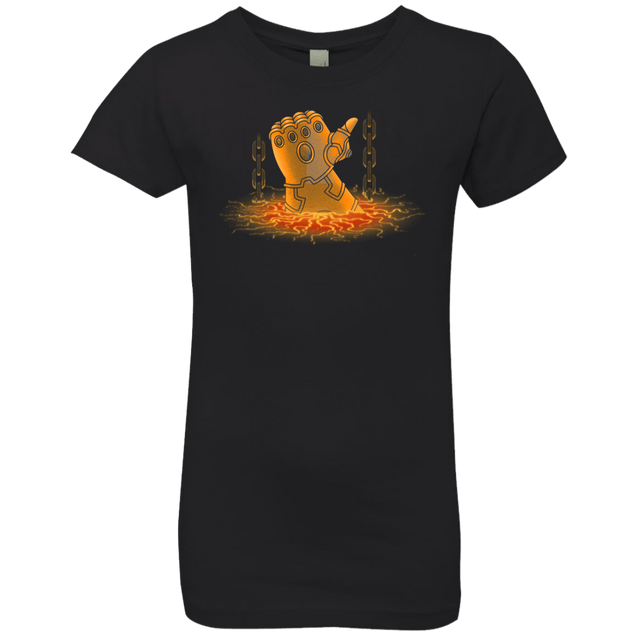 T-Shirts Black / YXS Infinity Gauntlet Girls Premium T-Shirt
