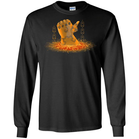 T-Shirts Black / S Infinity Gauntlet Men's Long Sleeve T-Shirt