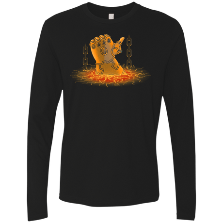 T-Shirts Black / S Infinity Gauntlet Men's Premium Long Sleeve