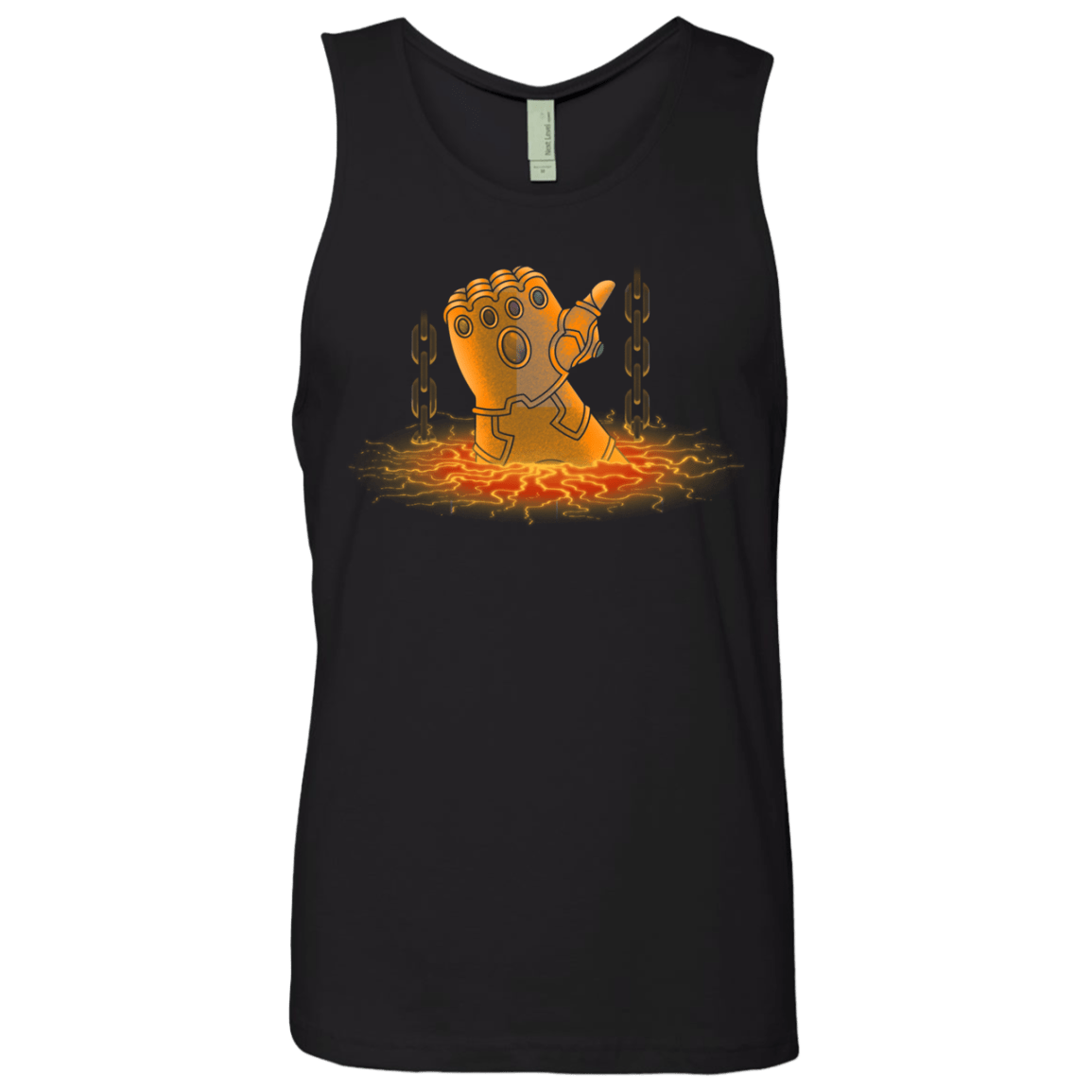 T-Shirts Black / S Infinity Gauntlet Men's Premium Tank Top