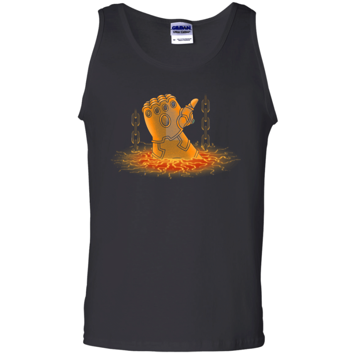 T-Shirts Black / S Infinity Gauntlet Men's Tank Top