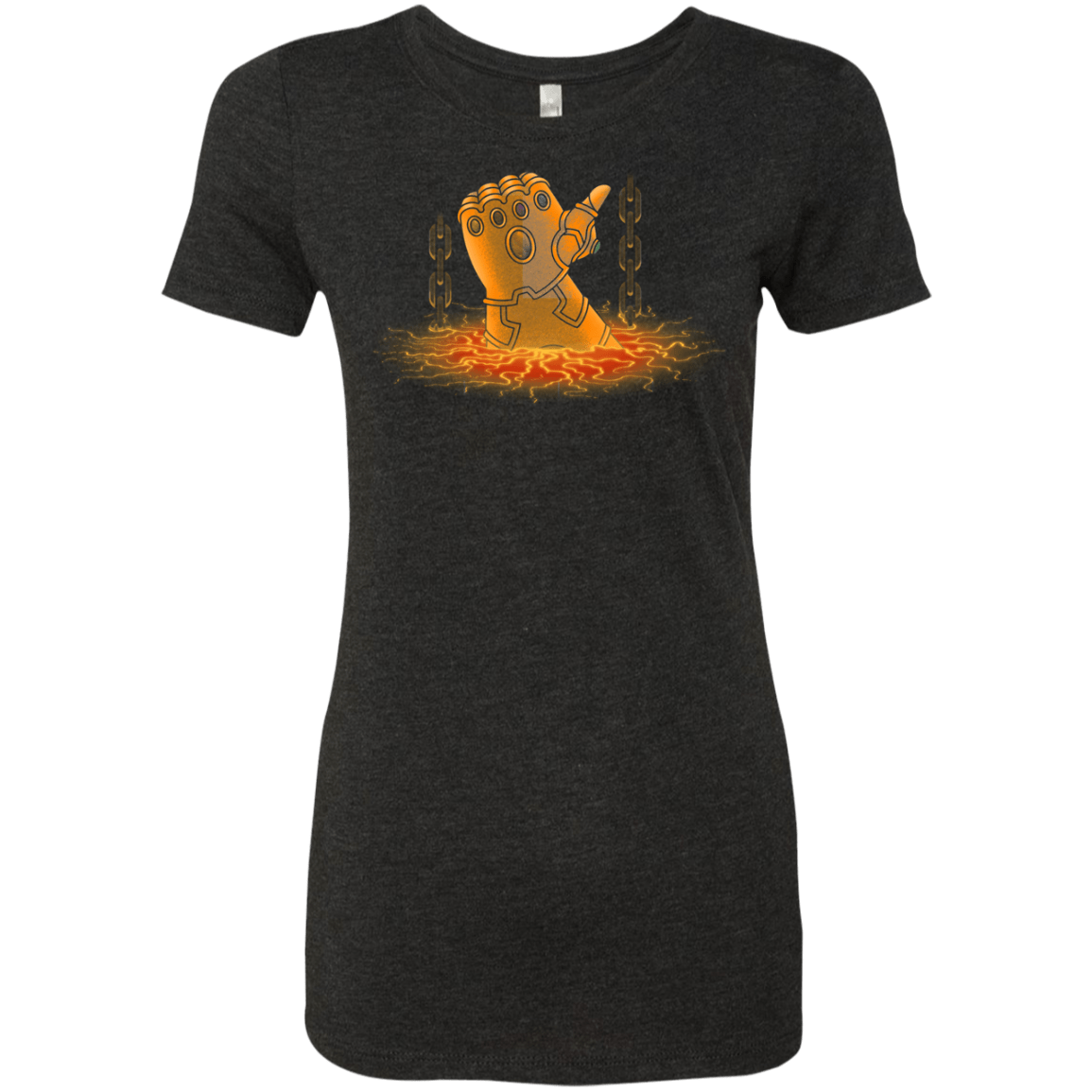 T-Shirts Vintage Black / S Infinity Gauntlet Women's Triblend T-Shirt