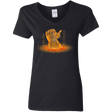 T-Shirts Black / S Infinity Gauntlet Women's V-Neck T-Shirt