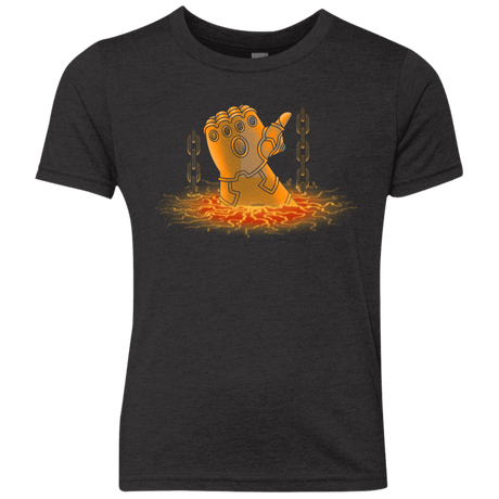 T-Shirts Vintage Black / YXS Infinity Gauntlet Youth Triblend T-Shirt