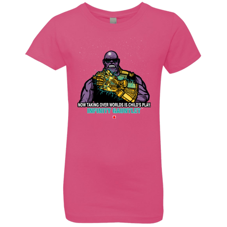 T-Shirts Hot Pink / YXS Infinity Gear Girls Premium T-Shirt
