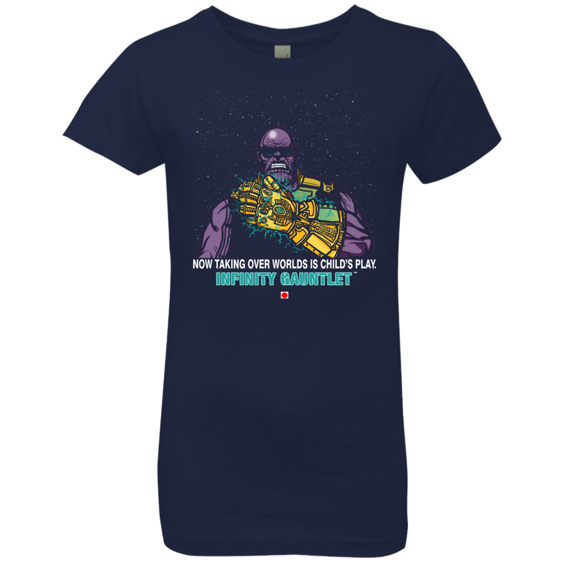 T-Shirts Midnight Navy / YXS Infinity Gear Girls Premium T-Shirt