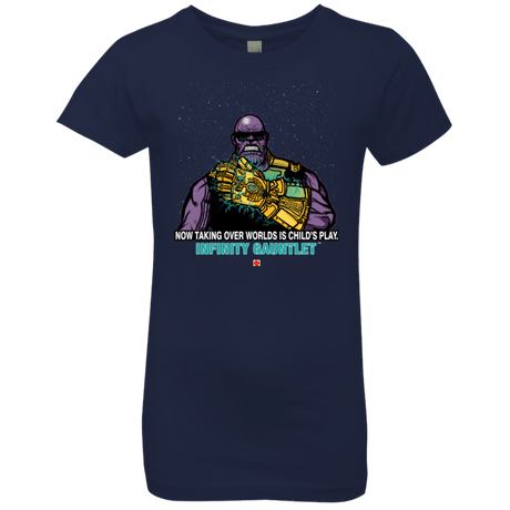 T-Shirts Midnight Navy / YXS Infinity Gear Girls Premium T-Shirt