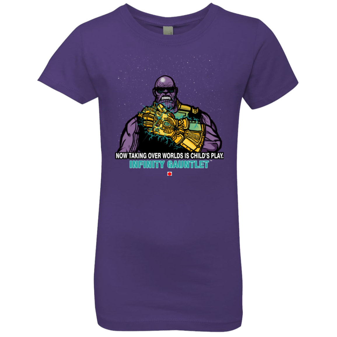 T-Shirts Purple Rush / YXS Infinity Gear Girls Premium T-Shirt