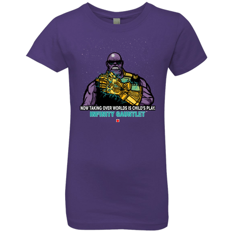 T-Shirts Purple Rush / YXS Infinity Gear Girls Premium T-Shirt