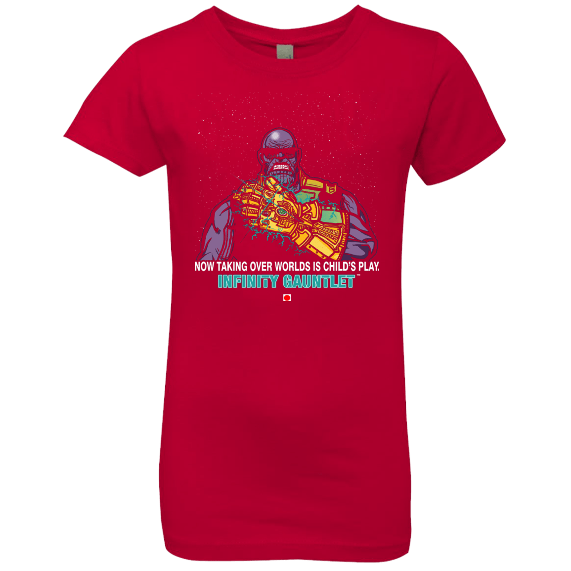 T-Shirts Red / YXS Infinity Gear Girls Premium T-Shirt