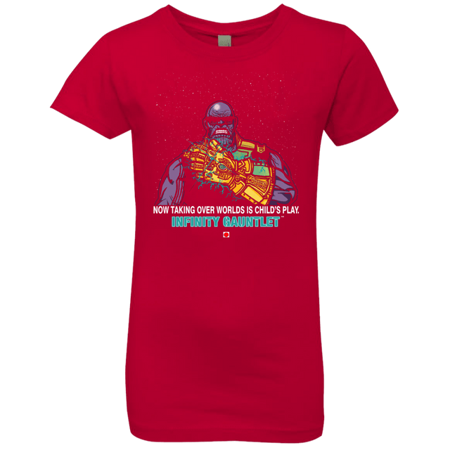 T-Shirts Red / YXS Infinity Gear Girls Premium T-Shirt
