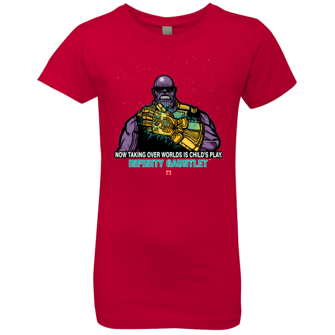 T-Shirts Red / YXS Infinity Gear Girls Premium T-Shirt