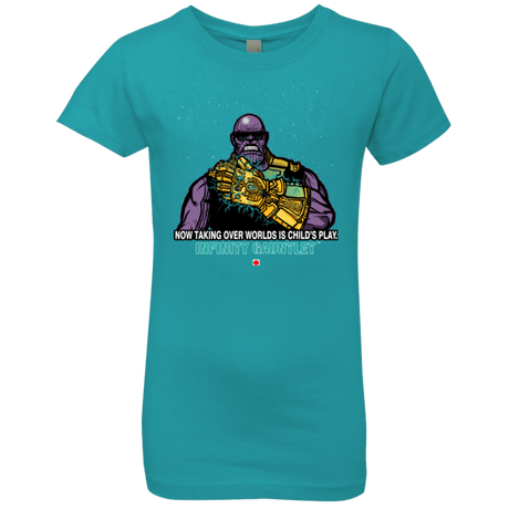 T-Shirts Tahiti Blue / YXS Infinity Gear Girls Premium T-Shirt