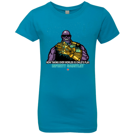 T-Shirts Turquoise / YXS Infinity Gear Girls Premium T-Shirt