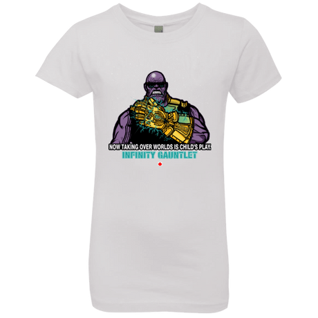 T-Shirts White / YXS Infinity Gear Girls Premium T-Shirt
