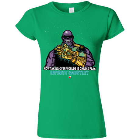 T-Shirts Irish Green / S Infinity Gear Junior Slimmer-Fit T-Shirt