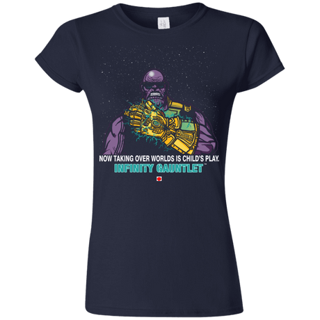 T-Shirts Navy / S Infinity Gear Junior Slimmer-Fit T-Shirt