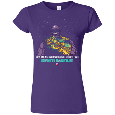 T-Shirts Purple / S Infinity Gear Junior Slimmer-Fit T-Shirt