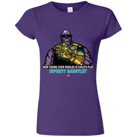 T-Shirts Purple / S Infinity Gear Junior Slimmer-Fit T-Shirt