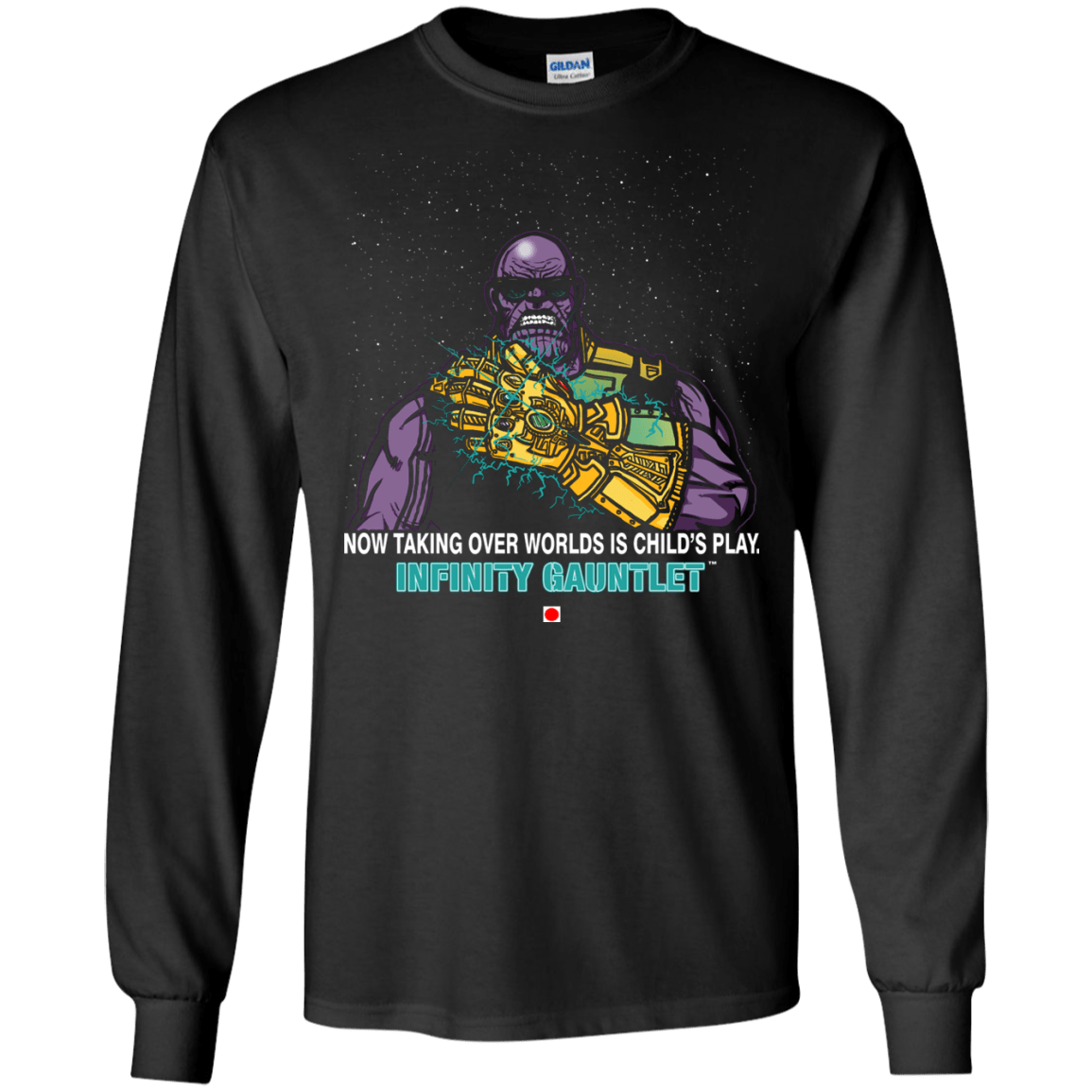 T-Shirts Black / S Infinity Gear Men's Long Sleeve T-Shirt