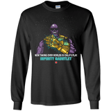 T-Shirts Black / S Infinity Gear Men's Long Sleeve T-Shirt